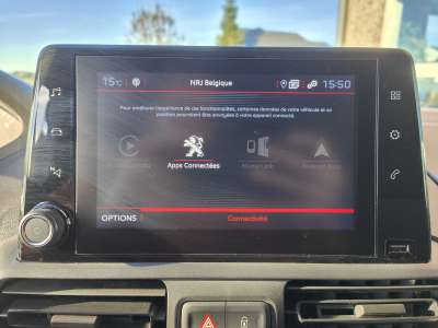 Peugeot Partner 1.6 HDI 3 PLACES CLIMATISATION CARPLAY GPS BLUETOOTH