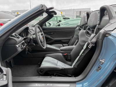 Porsche 718 Spyder SPYDER RS WEISSACH / PTS NASHY BLUE / CARBON/ RACE TEX/FULL