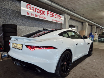Jaguar F-Type 3.0 V6 P-340 COUPE R-DYNAMIC MERIDIAN PANO CUIR NAVI 1 HAND