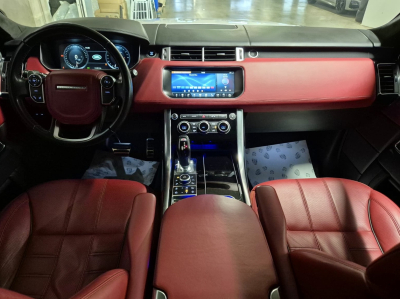 Land-Rover Range Rover Sport 5.0 V8 SUPERCHARGED AUTOBIOGRAPHY MERIDIAN HEAD UP PANO CUIR NAVI