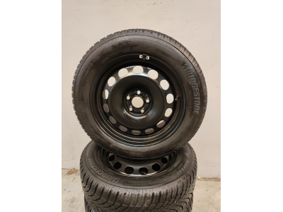 Jantes acier + Pneus hiver 16