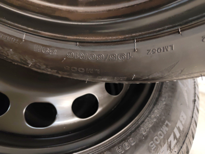 Jantes acier + Pneus hiver 16