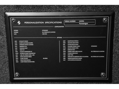 Ferrari Purosangue 6.5 V12 - BLU ROMA