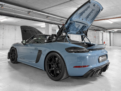 Porsche 718 Spyder SPYDER RS WEISSACH / PTS NASHY BLUE / CARBON/ RACE TEX/FULL