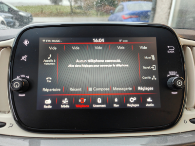 Fiat 500 1.2 GPS TOIT PANO CLIM CRUISE BLUETOOTH