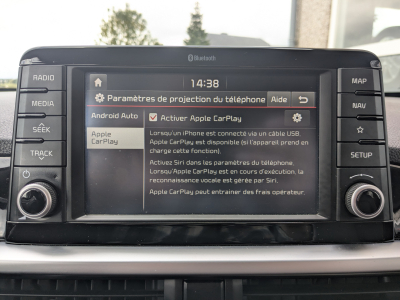 Kia Picanto 1.0i X-LINE GPS CUIR CLIM SIEGES ET VOLANT CHAUFFANTS