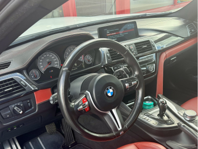 BMW M4 3.0 DKG COMPETITION FACELIFT CARBON HARMAN KARDON PANO CUIR