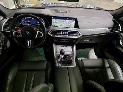 BMW X6 M COMPÉTITION 4.4 V8 XDRIVE DKG CARBON HEAD UP BOWERS & WILKINS PANO CUIR NAVI 1 HAND