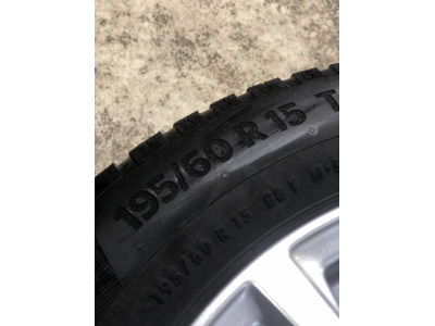 Jantes alu + Pneus hiver 15