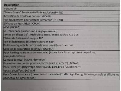 Ford Focus ST 2.3i Ecoboost 280, CAMERA, CUIR, LED, B&O, ALU 19'', GARANTIE 11/2028