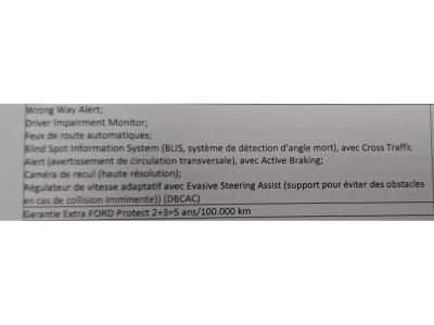 Ford Focus ST 2.3i Ecoboost 280, CAMERA, CUIR, LED, B&O, ALU 19'', GARANTIE 11/2028