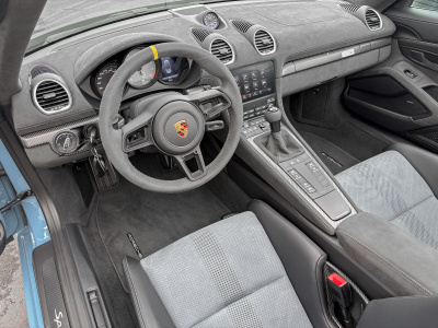 Porsche 718 Spyder SPYDER RS WEISSACH / PTS NASHY BLUE / CARBON/ RACE TEX/FULL