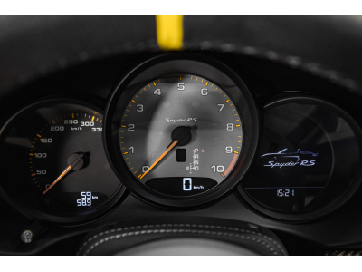 Porsche 718 Spyder RS PDK - PACK WEISSACH - Sièges Sport