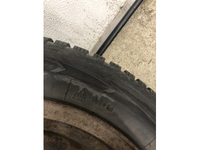 Jantes acier + Pneus hiver 16