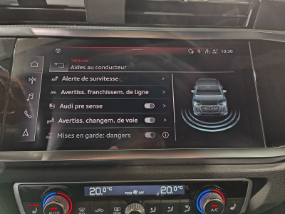 Audi Q3 SPORTBACK 35 TDI S-TRONIC S LINE CAMERA GPS CARPLAY SIEGES CHAUFFANTS