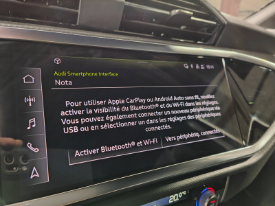 Audi Q3 SPORTBACK 35 TDI S-TRONIC S LINE CAMERA CUIR CARPLAY SIEGES CHAUFFANTS