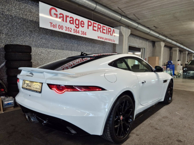 Jaguar F-Type 3.0 V6 P-340 COUPE R-DYNAMIC MERIDIAN PANO CUIR NAVI 1 HAND