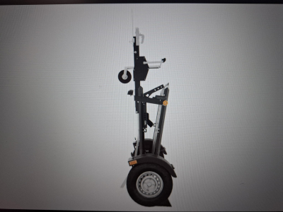 CARMAX Porte-moto Simple essieu Alu