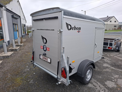 DEBON C255 Alu + porte latérale Simple essieu Alu