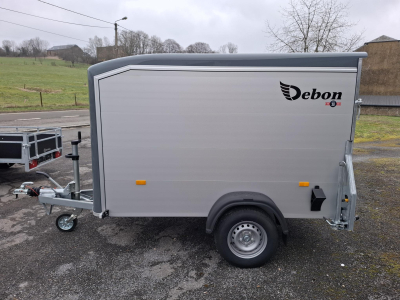 DEBON C255 Alu + porte latérale Simple essieu Alu