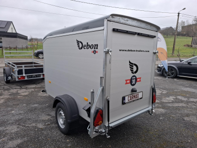 DEBON C255 Alu + porte latérale Simple essieu Alu