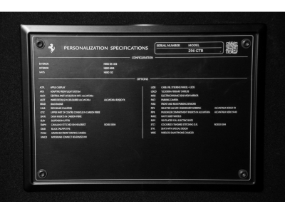 Ferrari 296 GTB V6 - NERO DS