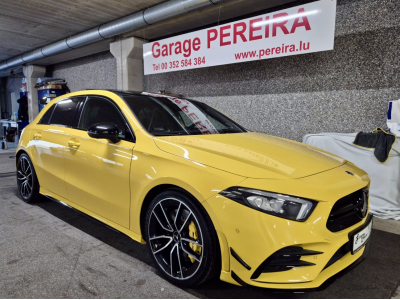 Mercedes-Benz A 35 AMG 4MATIC TURBO PACK AERO PERFORMANCE SITZE PANO CUIR NAVI