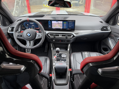 BMW M3 CS LIMOUSINE CARBON HARMAN KARDON CUIR NAVI 1 HAND