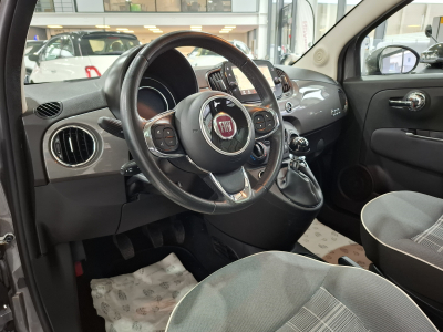 Fiat 500 Lounge , PANORAMIQUE, BLUETOOTH, ALU 15,CLIMA, GARANTIE
