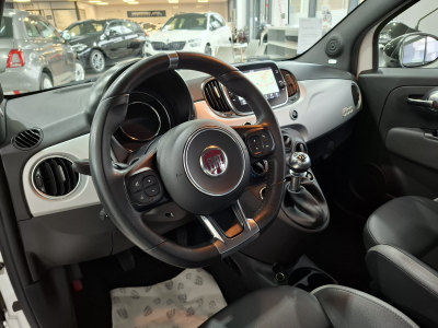 Fiat 500 1.0 hybride, HEY GOOGLE, NAVI, BEATS, BLUETOOTH, ALU 16,CUIR,  GARNTIE