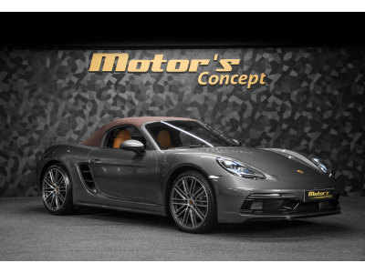 Porsche 718 Boxster 2.0 - CUIR EXPRESSO / COGNAC