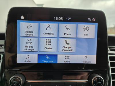 Ford Transit Custom 2.0 TDCI BOITE AUTO 3PLACES CAMERA CARPLAY CRUISE ATTELAGE