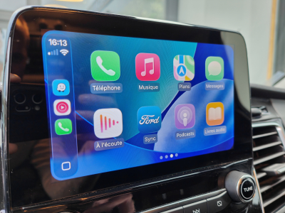 Ford Transit Custom 2.0 TDCI BOITE AUTO 3PLACES CAMERA CARPLAY CRUISE ATTELAGE