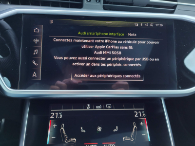 Audi A6 35 TDI AVANT S-LINE GPS CAMERA 360 CARPLAY SIEGES CHAUFFANTS