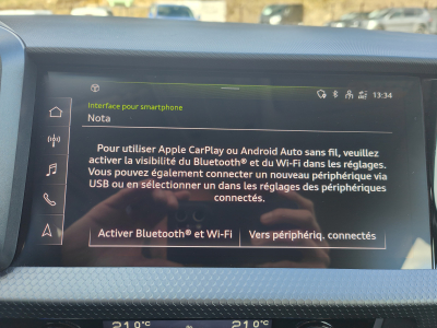 Audi A1 25 TFSI GPS CARPLAY CRUISE CLIM RADAR AV/AR