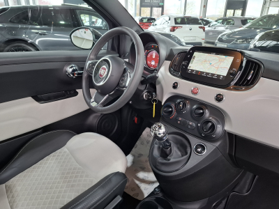 Fiat 500C CABRIO, Dolce Vita,1.0 Hybrid 70, 1 HAND, NAVI, CUIR,ALU 15'',REGUL , PDC,