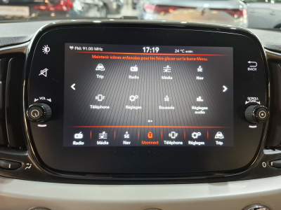 Fiat 500C CABRIO, Dolce Vita,1.0 Hybrid 70, 1 HAND, NAVI, CUIR,ALU 15'',REGUL , PDC,