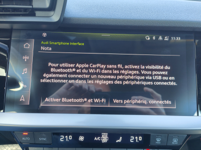 Audi A3 A3 SPORTBACK 35 TDi S-TRONIC CARPLAY VIRTUAL LED