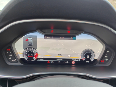 Audi Q3 Q3 SPORTBACK 40 TDI QUATTRO S-TRONIC S-LINE CAMERA VIRTUAL