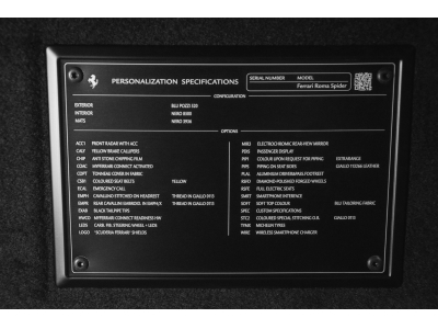 Ferrari Roma Spider - BLU POZZI