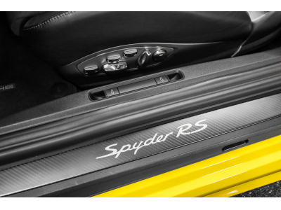 Porsche 718 Spyder RS PDK - Sièges Sport - JAUNE RACING