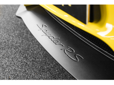 Porsche 718 Spyder RS PDK - Sièges Sport - JAUNE RACING