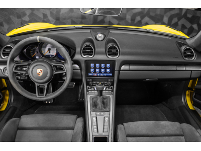 Porsche 718 Spyder RS PDK - Sièges Sport - JAUNE RACING