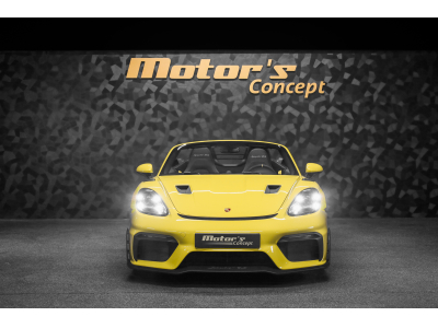 Porsche 718 Spyder RS PDK - Sièges Sport - JAUNE RACING