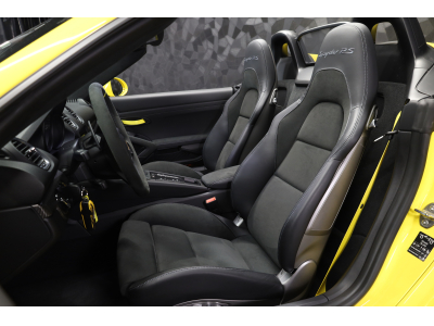 Porsche 718 Spyder RS PDK - Sièges Sport - JAUNE RACING