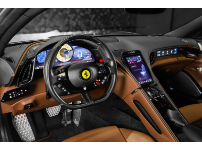 Ferrari Roma V8 - GRIGIO SILVERSTONE / CIOCCOLATO