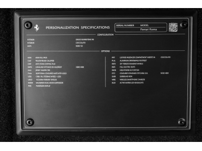 Ferrari Roma V8 - GRIGIO SILVERSTONE / CIOCCOLATO