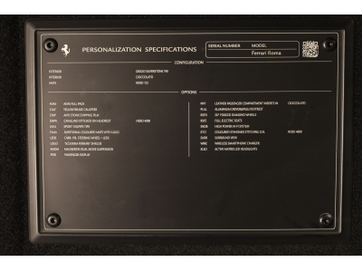 Ferrari Roma V8 - GRIGIO SILVERSTONE / CIOCCOLATO