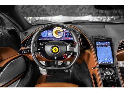 Ferrari Roma V8 - GRIGIO SILVERSTONE / CIOCCOLATO