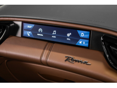 Ferrari Roma V8 - GRIGIO SILVERSTONE / CIOCCOLATO